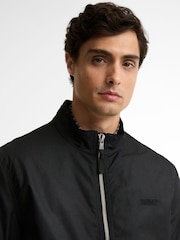 Barbour International Black Outpost Wax Jacket - Image 5 of 7