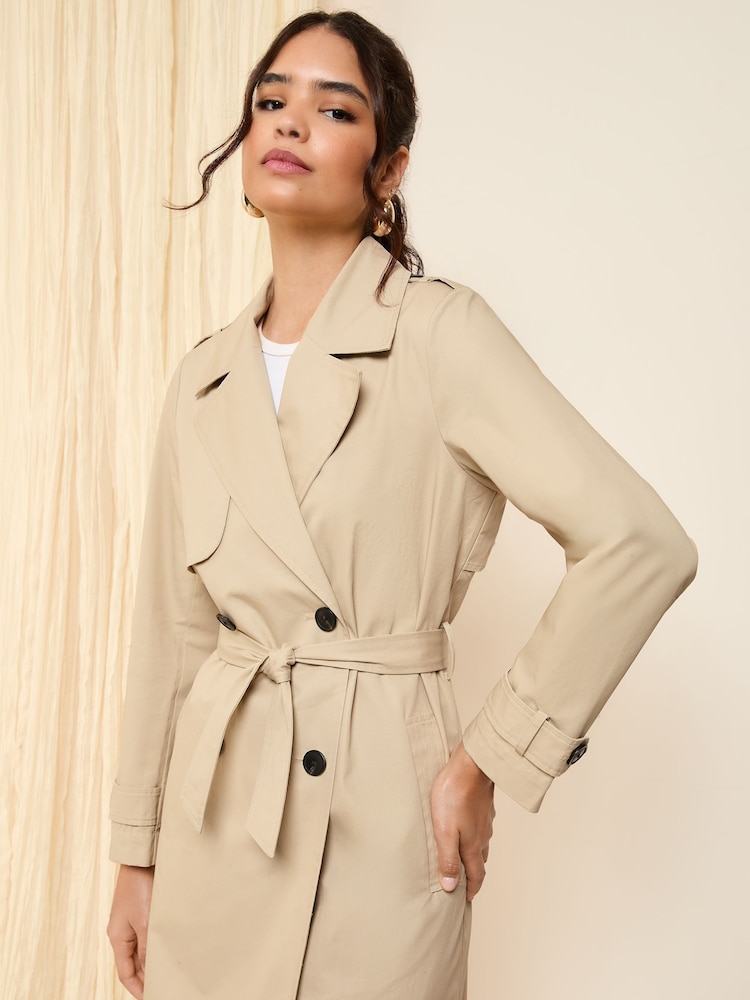 Friends Like These casaco trench coat clássico - Imagem 2 de 5