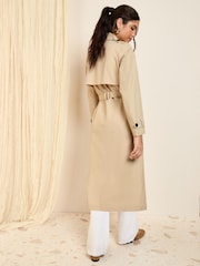 Friends Like These casaco trench coat clássico - Imagem 4 de 5