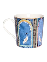 Sara Miller Multi India Assorted Set of 4 Mugs - Image 3 of 10