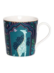 Sara Miller Multi India Assorted Set of 4 Mugs - Image 5 of 10