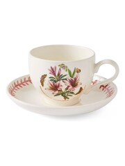 Portmeirion Set of 6 Multi Botanic Garden Meadow Breakfast Teacups And Saucers - Image 3 of 8