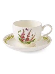 Portmeirion Set of 6 Multi Botanic Garden Meadow Breakfast Teacups And Saucers - Image 4 of 8