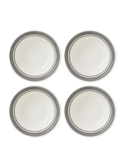 Portmeirion Grey Potter's Stripe Set of 4 13cm Bowls - Image 2 of 8