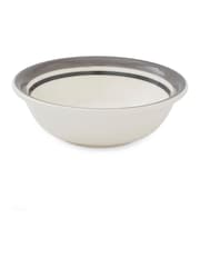 Portmeirion Grey Potter's Stripe Set of 4 13cm Bowls - Image 3 of 8