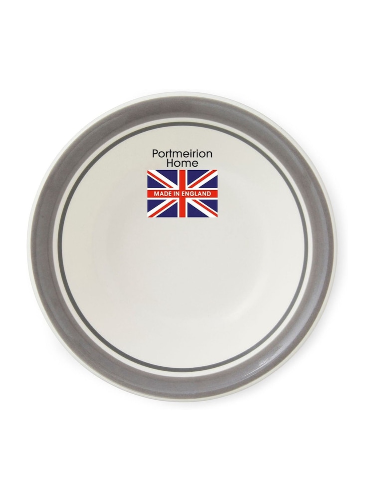 Portmeirion Grey Potter's Stripe Set of 4 13cm Bowls - Image 8 of 8