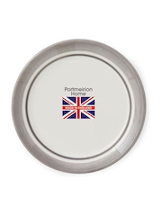 Portmeirion Grey Potter's Stripe Set of 4 Bread Plates - Image 8 of 8