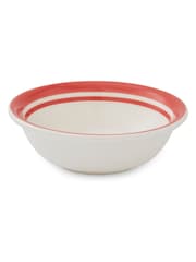 Portmeirion Red Potters Stripe 13cm Bowls Set of 6 - Image 3 of 8