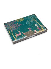 Sara Miller Green Woodland Tales Set of 4 Placemats - Image 5 of 8