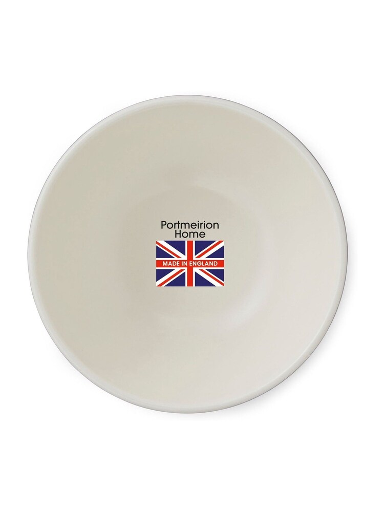 Portmeirion Set of 4 Grey Potter's Stripe 5 Inch Stacking Bowls - Image 9 of 9