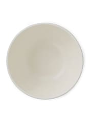 Portmeirion Set of 4 Grey Potter's Stripe 7 Inch Stacking Bowls - Image 4 of 9