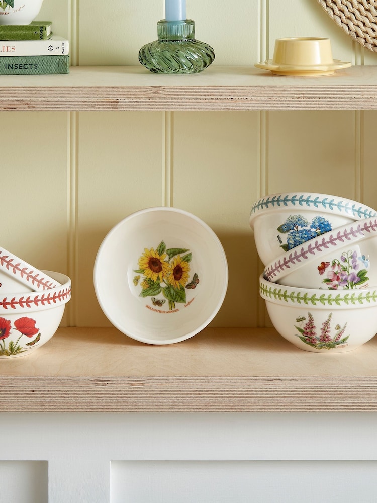 Portmeirion Multi Botanic Garden Meadow Set of 6 Stacking Bowls - Image 1 of 9
