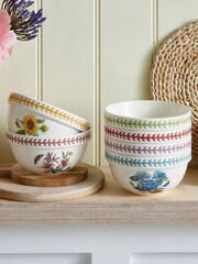 Portmeirion Multi Botanic Garden Meadow Set of 6 Stacking Bowls - Image 2 of 9