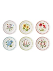 Portmeirion Multi Botanic Garden Meadow Set of 6 Dinner Plates - Image 2 of 10