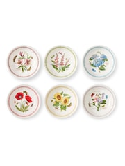 Portmeirion Multi Botanic Garden Meadow Set of 6 Pasta Bowls - Image 2 of 8
