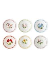 Portmeirion Multi Botanic Garden Meadow Set of 6 13cm Bowls - Image 1 of 7