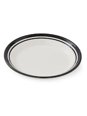 Portmeirion Black Potter's Stripe Set of 4 Side Plates - Image 4 of 10