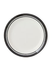 Portmeirion Black Potter's Stripe Set of 4 Side Plates - Image 5 of 10