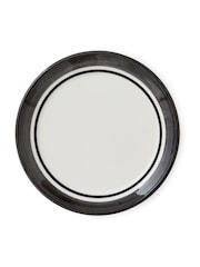 Portmeirion Black Potter's Stripe Set of 4 Bread Plates - Image 2 of 7