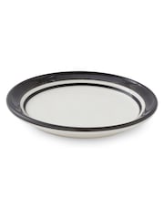 Portmeirion Black Potter's Stripe Set of 4 Bread Plates - Image 3 of 7