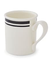 Portmeirion Black Potter's Stripe Set of 4 Breakfast Mugs - Image 3 of 10