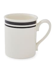 Portmeirion Black Potter's Stripe Set of 4 Breakfast Mugs - Image 4 of 10