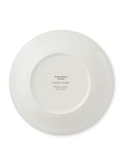 Portmeirion Blue White Potter's Stripe Set of 4 Soup Plates - Image 7 of 7