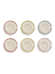 Portmeirion Multi Botanic Garden Meadow Set of 6 Teacups & Saucers - Image 3 of 8