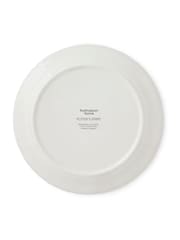 Portmeirion Blue White Potter's Stripe Set of 4 Bread Plates - Image 7 of 7