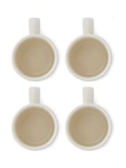Portmeirion Red Potter's Stripe Set of 4 Breakfast Mugs - Image 8 of 10