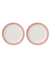 Portmeirion Red Potter's Stripe Set of 4 Side Plates - Image 5 of 10