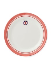 Portmeirion Red Potter's Stripe Set of 4 Dinner Plates - Image 8 of 10