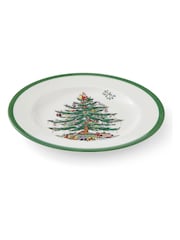Spode Green Christmas Tree Set of 4 Plates - Image 2 of 5