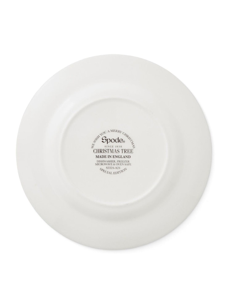 Spode Green Christmas Tree Set of 4 Plates - Image 5 of 5