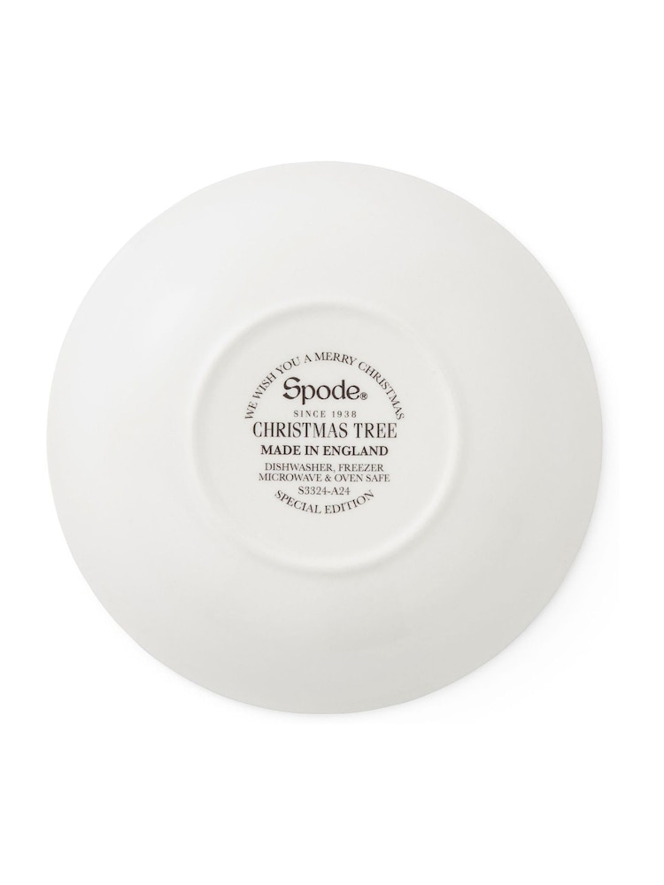 Spode Green Christmas Tree Set of 4 Small Cereal Bowls - Image 5 of 5