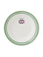 Portmeirion Set of 4 Green Potter's Stripe Soup Plates - Image 8 of 8