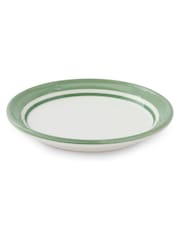 Portmeirion Green Potter's Stripe Set of 4 Bread Plates - Image 3 of 8