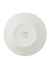 Portmeirion Blue White Potter's Stripe Set of 4 Oatmeal Bowls - Image 8 of 12