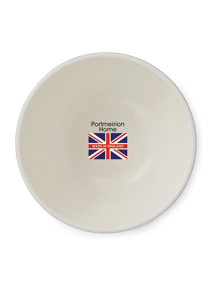 Portmeirion Black Potter's Stripe 5.5 Inch Stacking Bowls set of 4 - Image 9 of 9