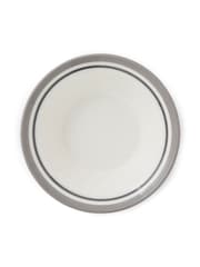 Portmeirion Grey Potters Stripe Set of 4 Oatmeal Bowls - Image 4 of 10