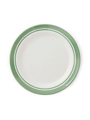 Portmeirion Green Potter's Stripe Set of 4 Dinner Plates - Image 5 of 9