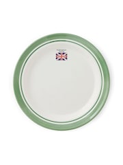 Portmeirion Green Potter's Stripe Set of 4 Dinner Plates - Image 9 of 9