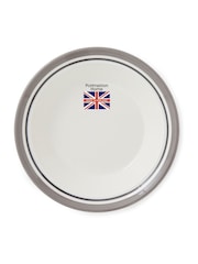Portmeirion Set of 4 Grey Potter's Stripe Soup Plates - Image 8 of 8