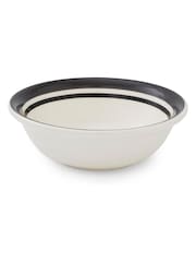 Portmeirion Black Potters Stripe Set of 4 13cm Bowls - Image 4 of 8