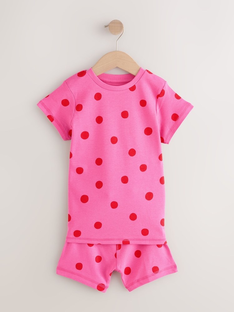 Violett/Grün - Kurze Pyjamas, 3er-Pack (9Monate–12Jahre) - Image 3 of 7