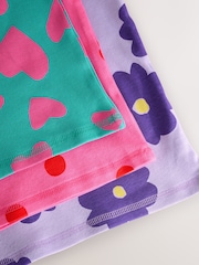 Purple/Green Short Pyjamas 3 Pack (9mths-12yrs) - Image 7 of 7