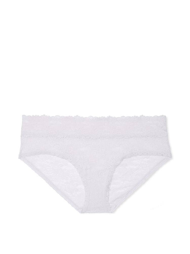 Victoria's Secret PINK Purple Whisper Hipster Floral Lace Knickers - Image 3 of 3