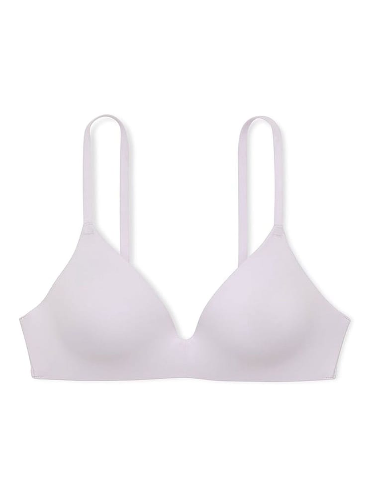 Victoria's Secret PINK Purple Whisper Non Wired Push Up Bra - Image 3 of 3