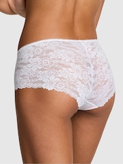 Victoria's Secret PINK White Floral Lace Hipster Knickers - Image 2 of 3