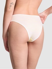 Victoria's Secret PINK Mellow Yellow Cheeky Cotton Knickers - Image 2 of 3